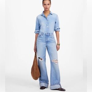 Madewell Low Slung Baggy size 32